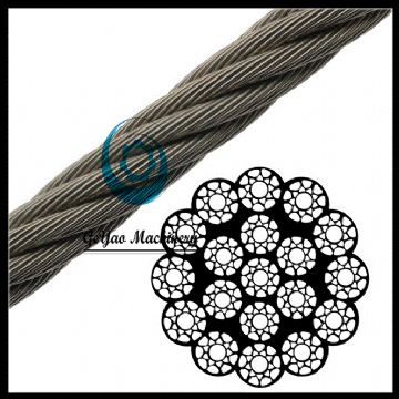 Compacted Bright Wire Rope Eips Iwrc 19X19(Rotation Resistant)(Linear Foot)